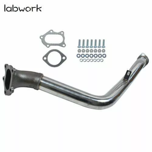 For 02-07 Subaru Impreza WRX 2.0/2.5 3" Bellmouth Turbo Catless Downpipe Exhaust