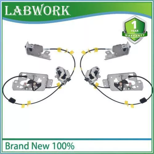 For 04-08 Ford F-150 Rear Side Door Latch & Cable fit Extended Cab Left & Right