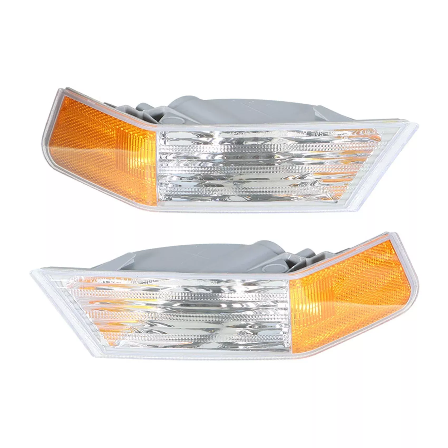 For 07-14 Jeep Patriot Front Left + Right Parking Turn Signal Lights Corner Lamp