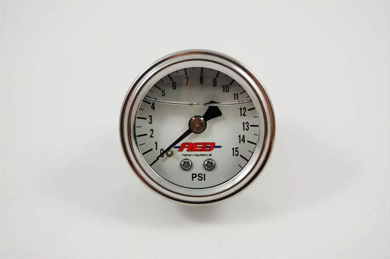 1-1/2 Fuel Press. Gauge 0-15psi Liquid Filled