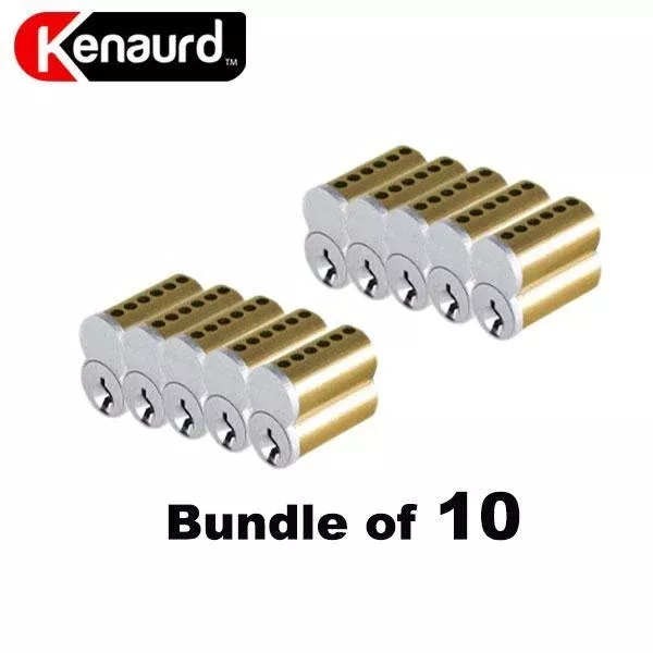 10 x Small Format IC Core Cylinder SFIC - 6 Pins (Bundle of 10)