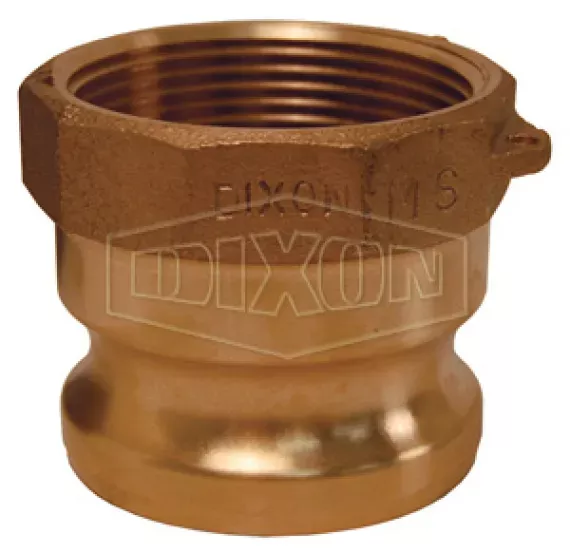 100-A-BR – Dixon Cam & Groove Type A Adapter x Female NPT