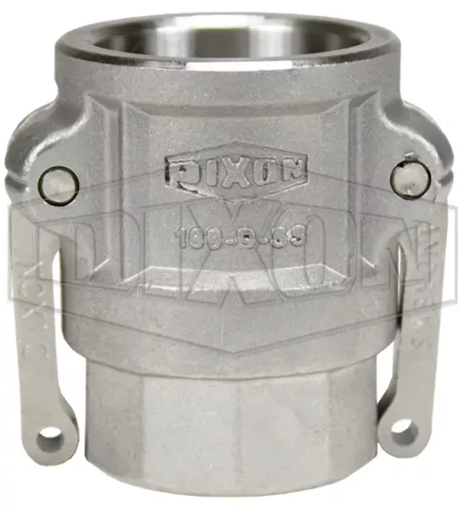 100-D-SS – Dixon Cam & Groove Type D Coupler x Female NPT