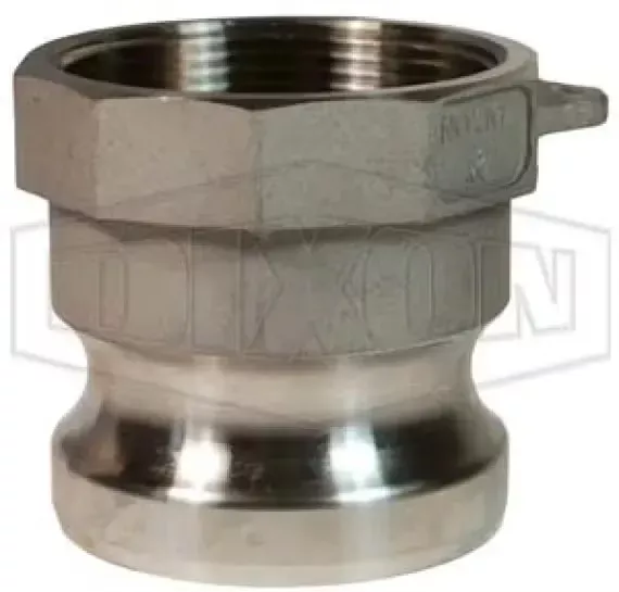 100-A-SS – Dixon Cam & Groove Type A Adapter x Female NPT