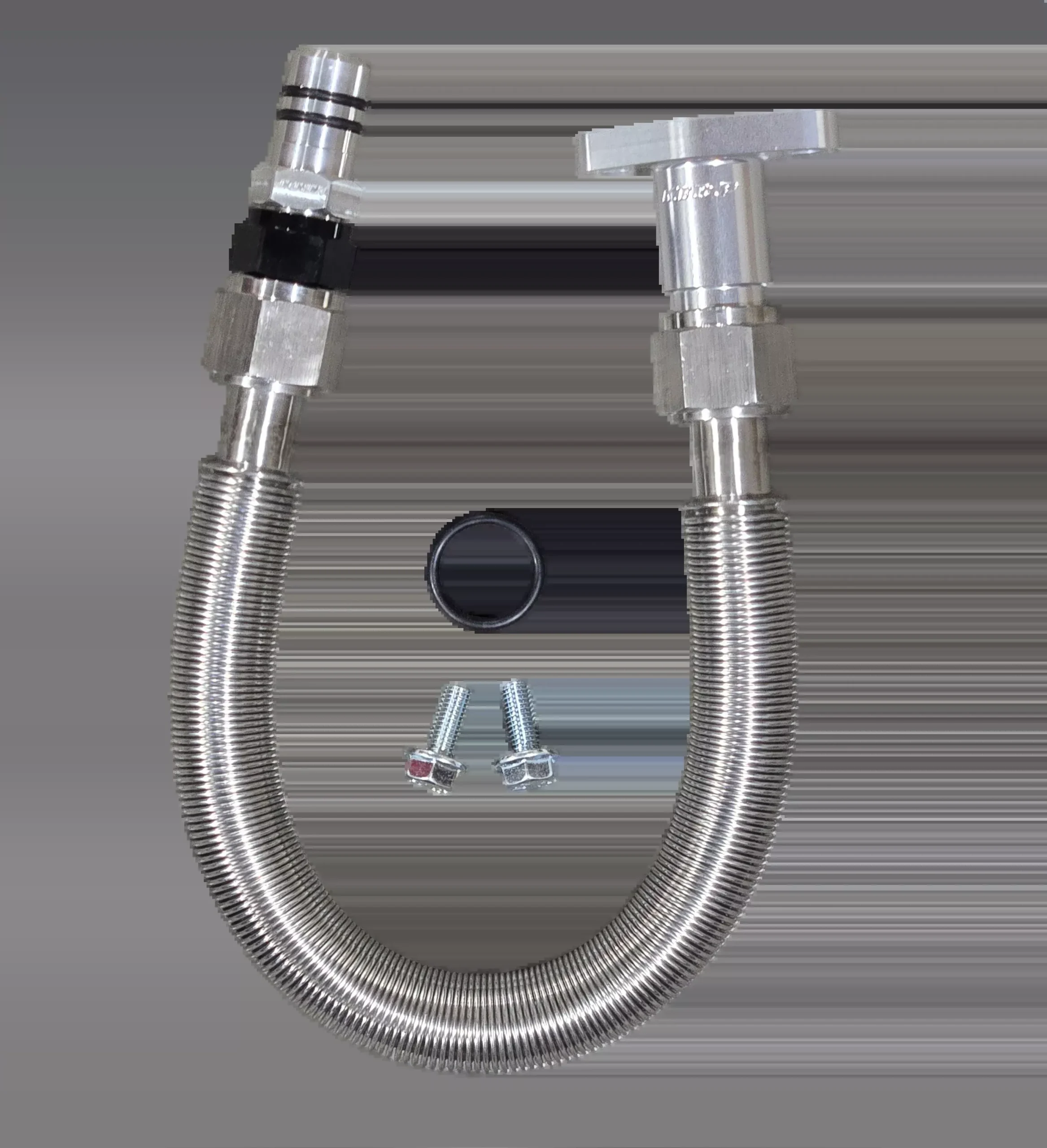 -12 S300/S400 2nd Gen Swap Turbo Oil Return Drain Line Kit for 5.9l 6.7l Cummins