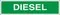 12″ X 3″ DECAL – DIESEL