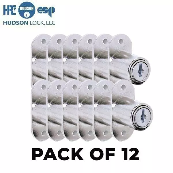 12 x HPC-1030FM - Flush Mount Plunger Lock (Pack of 12)