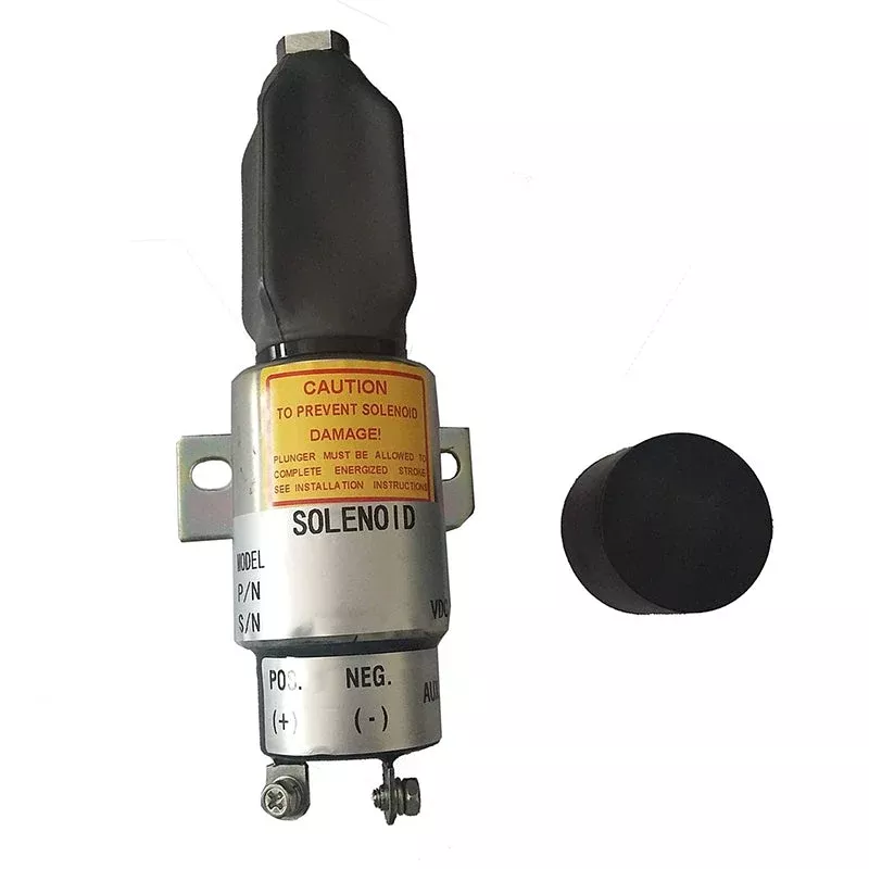 12V Fuel Shut Down Solenoid 1700-2567 1753-12E6U1B1 for Woodward