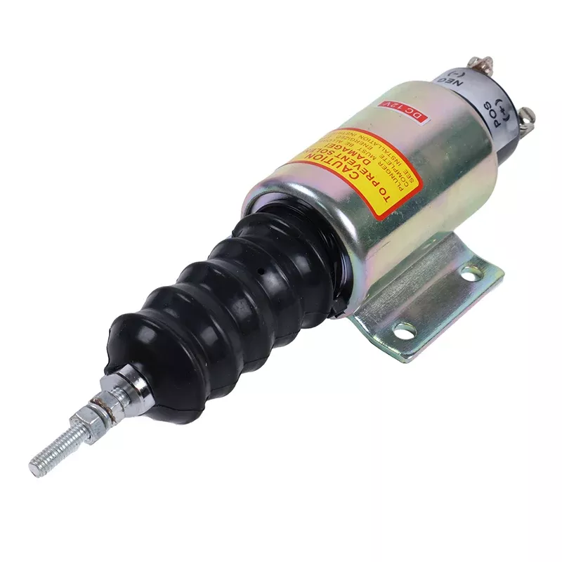 12V Fuel Shut Down Solenoid 7750000049 for Cummins 6CT8.3 Kohler M20S Engine Grove AMZ40 AMZ40B AMZ40BXT AMZ50 AMZ68XT