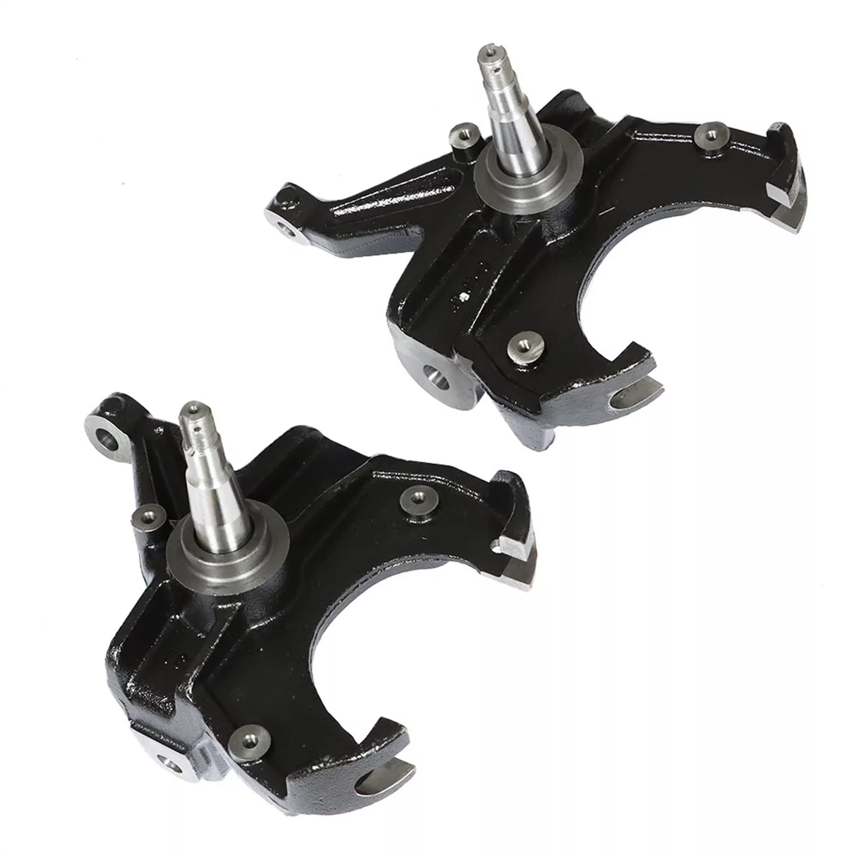 For 1973-1987 Chevy/GMC C10 2WD 1" Rotor 3" Drop Lowering Spindles