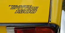 1975-1981 Triumph Spitfire 1500 OEM Rear Trunk Boot Badge Decal Transfer