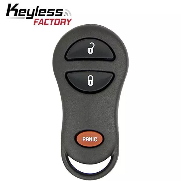 1999-2004 Dodge Jeep / 3-Button Keyless Entry Remote / GQ43VT9T (AFTERMARKET)