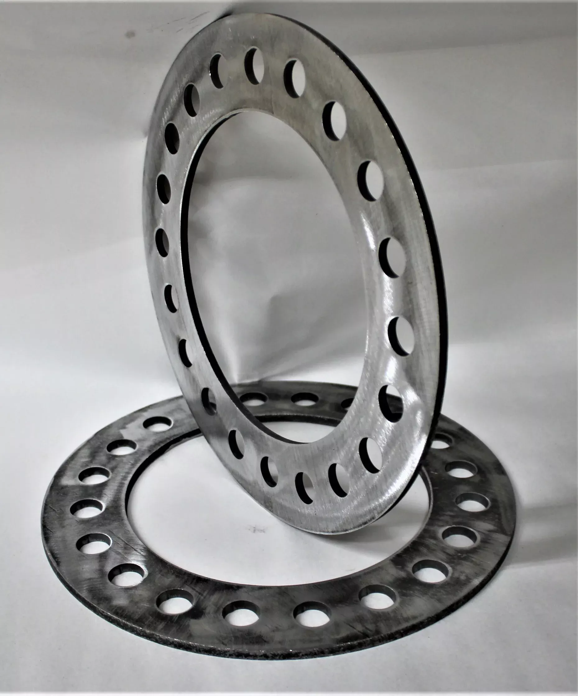 (2) 1/4" Steel Wheel Spacers for Chevy GMC Dodge Ford 10x225mm Metric or 10x8.75