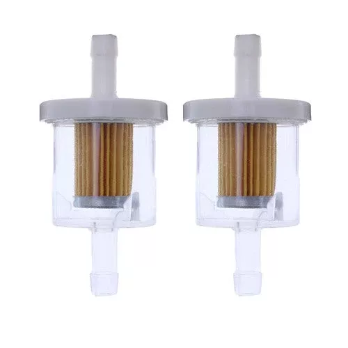 2 Pcs Fuel Filter 49019-0027 49019-7001 49019-0014 for Kawasaki Engine FH381V FH430V FR541V FR600 FR651 FR691 FR730 FX600V FX751V