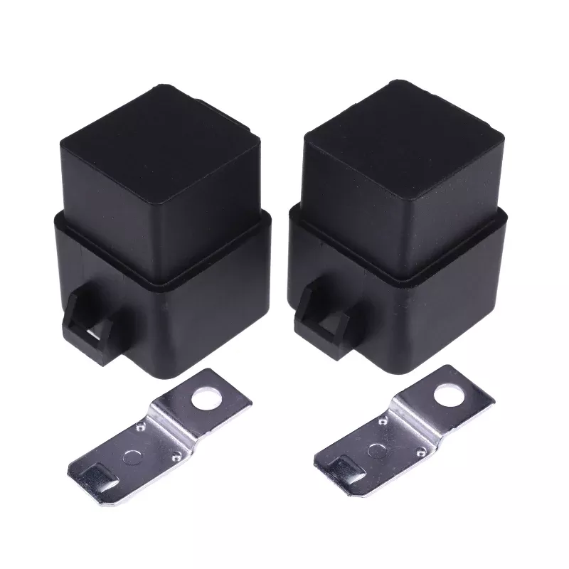 2 Pieces 12V 40A Single Pole Down Throw Relay AT75769 for John Deere L120 L130 LA100 LA105 LA110 LA115 LA120 LA125 LA130 102 105 107 115 125 130 135 140 155C