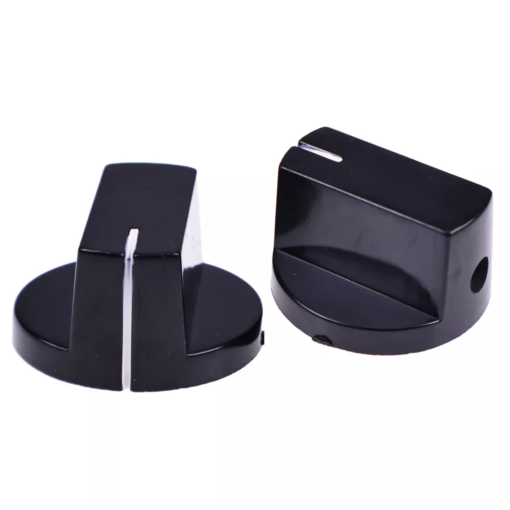 2 Pieces Heater Temp Control Switch Knob 6675177 for Bobcat 751 753 763 773 863 864 873 883 S175 S185 S205 S220 S595 T595 T630 E35 E25 329 E42 E55