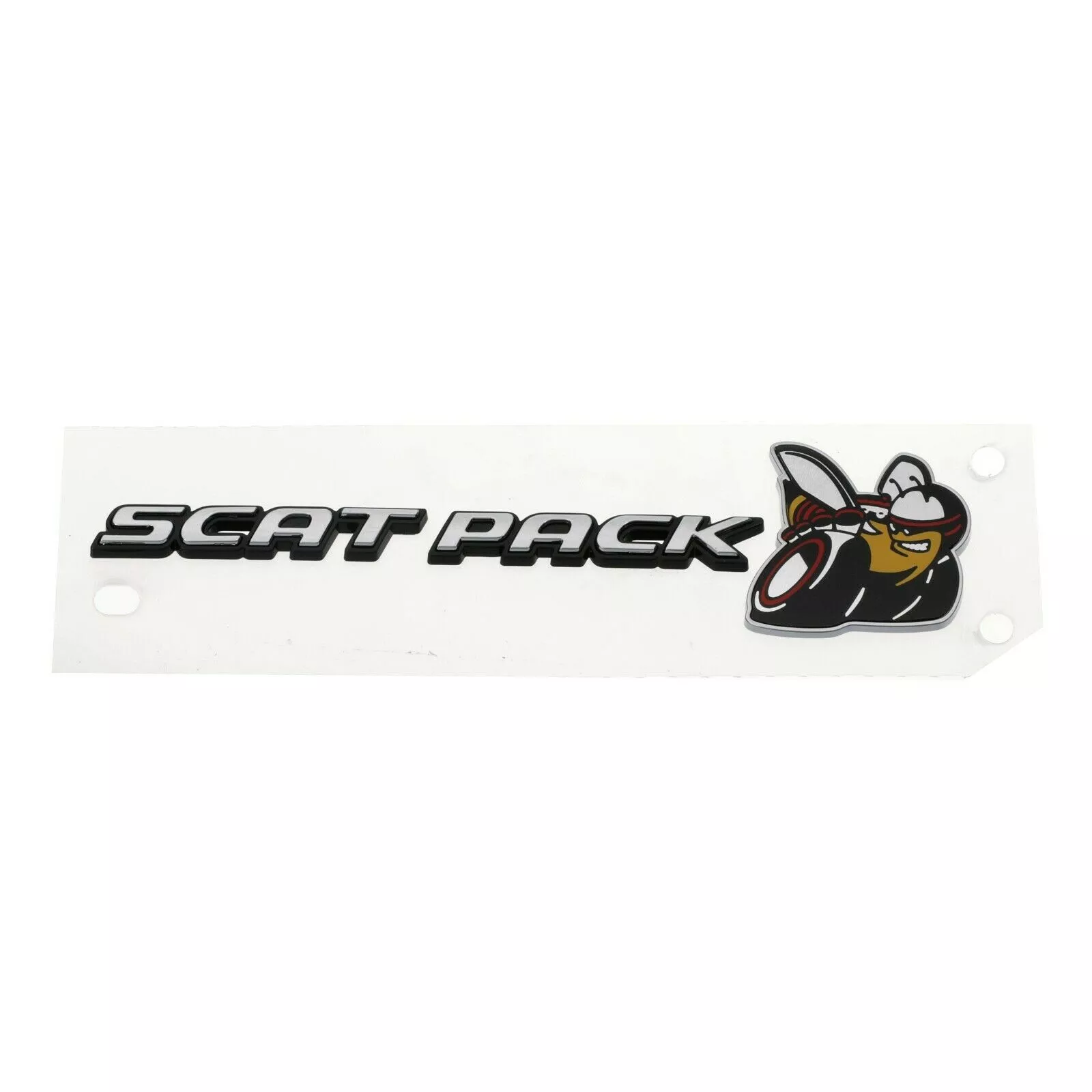 20-21 CHALLENGER DECKLID TRUNK SCAT PACK EMBLEM NAMEPLATE BADGE MOPAR 68497352AB