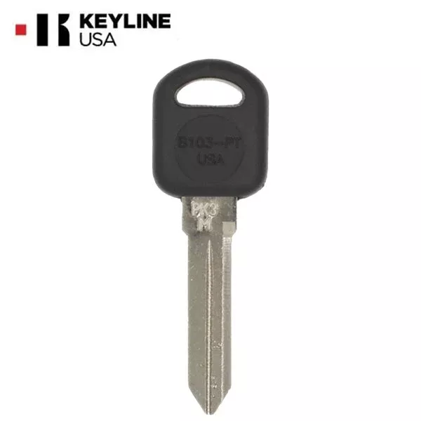 2000-2003 Pontiac Grand Prix - B103-PT - Transponder Key (MEGAMOS ID 13)