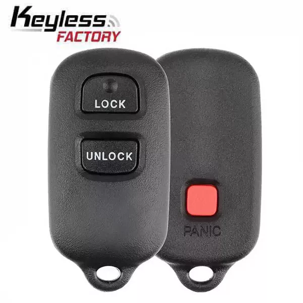 2000-2008 Toyota / 3-Button Keyless Entry Remote / PN: 89742-42120 / HYQ12BBX (AFTERMARKET)