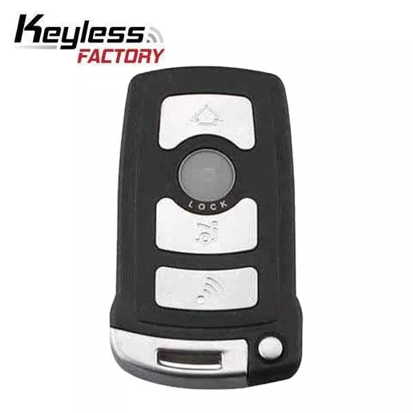 2002-2008 BMW 7 Series / 4-Button Smart Key / PN: 2911A-12133 / LX8766S / CAS1 / 315 MHz (AFTERMARKET)
