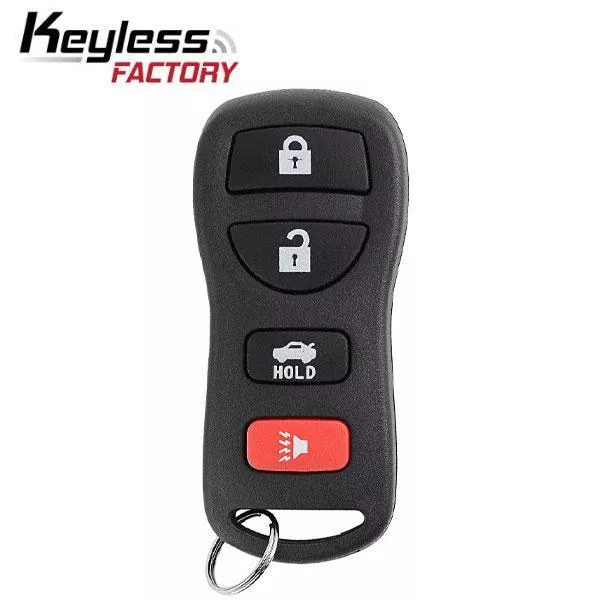 2002-2017 Nissan / Infiniti / 4-Button Keyless Entry Remote / KBRASTU15(AFTERMARKET)