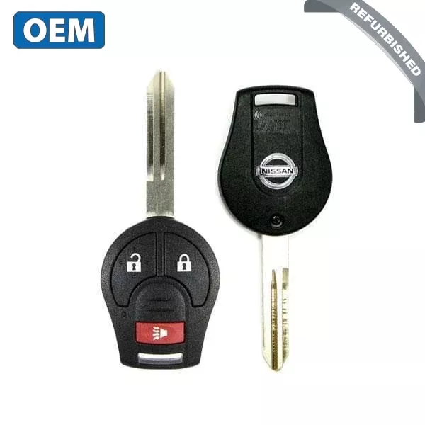 2003-2019 Nissan / 3-Button Remote Head Key / PN: H0561-C993A / CWTWB1U751 (OEM Refurb)