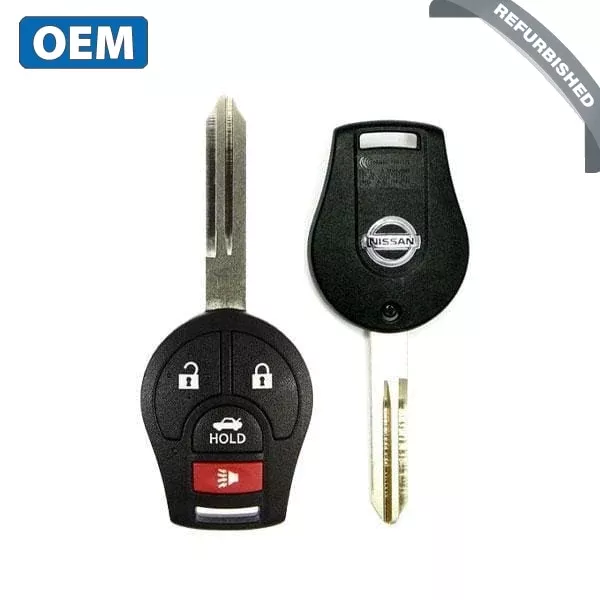 2003-2019 Nissan / 4-Button Remote Head Key / PN: H0561-3AA0B / CWTWB1U751 (OEM Refurb)