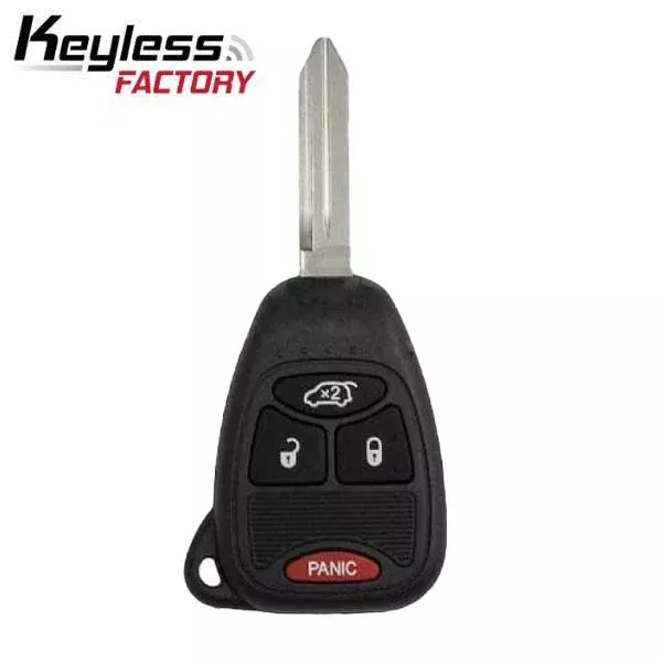 2004-2008 Jeep / Chrysler / Dodge / 4-Button Remote Head Key / M3N5WY72XX (AFTERMARKET)