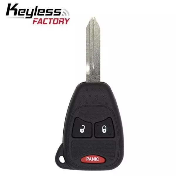 2004-2017 Chrysler Dodge Jeep / 3-Button Remote Head Key / OHT692427AA (AFTERMARKET)
