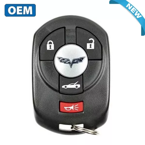 2005-2007 Chevrolet Corvette / 4-Button Keyless Entry Remote / PN: 10372542 / M3N65981403 (OEM Refurb)