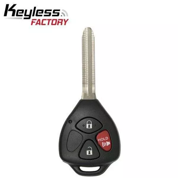 2005-2013 Scion / Toyota / 3-Button Remote Head Key / MOZB41TG / (AFTERMARKET)