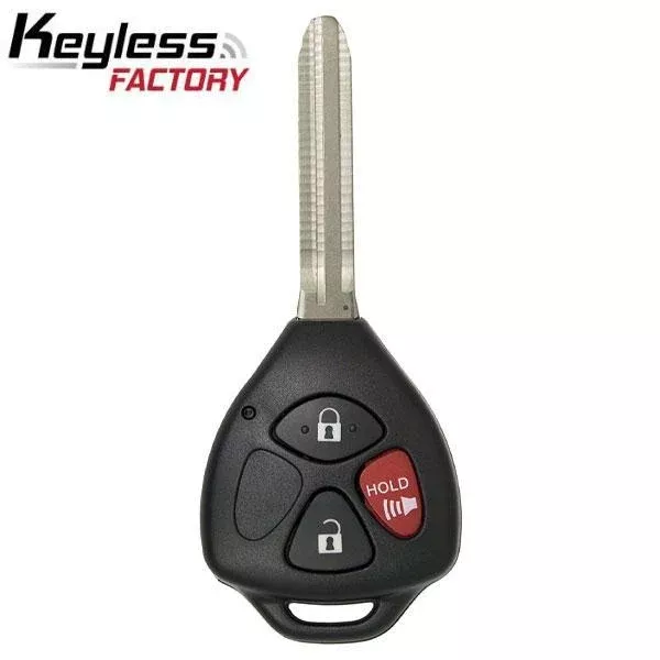 2006-2013 Toyota Scion / 3-Button Remote Head Key / HYQ12BBY (Chip 4D67) (AFTERMARKET)