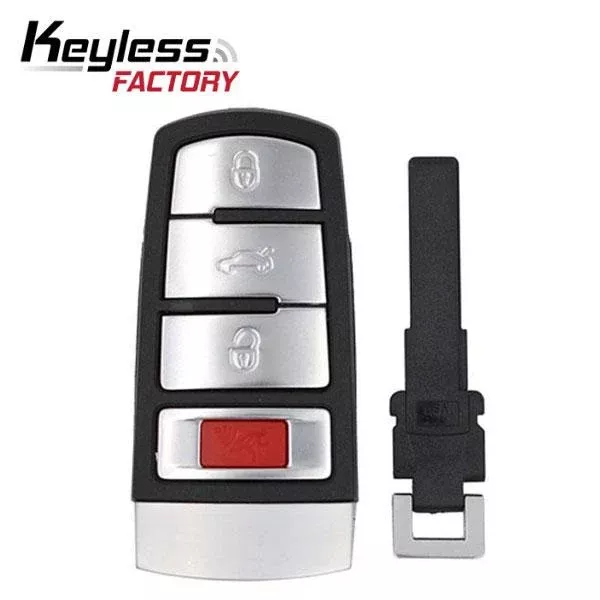 2006-2015 Volkswagen CC Passat / 4-Button Smart Key / PN: HLO 3C0 959 752 N / NBG009066T (OEM Refurb)