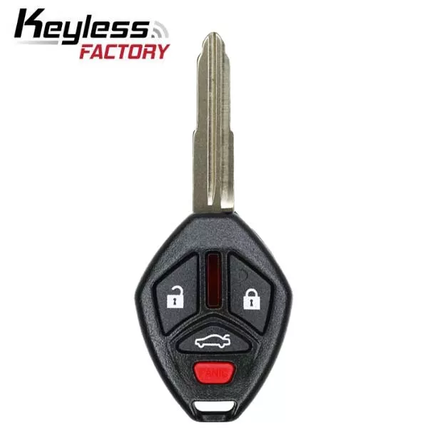 2007-2012 Mitsubishi / 4-Button Remote Head Key / OUCG8D-620M-A (AFTERMARKET)