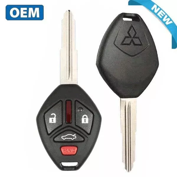 2007-2012 Mitsubishi Eclipse Galant / 4-Button Remote Head Key / MIT3 / PN: MN141545 / OUCG8D-620M-A (OEM Refurb)