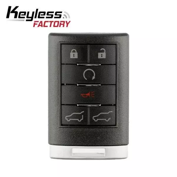 2007-2014 GM Cadillac / 6-Button Keyless Entry Remote / OUC6000066 / (AFTERMARKET)
