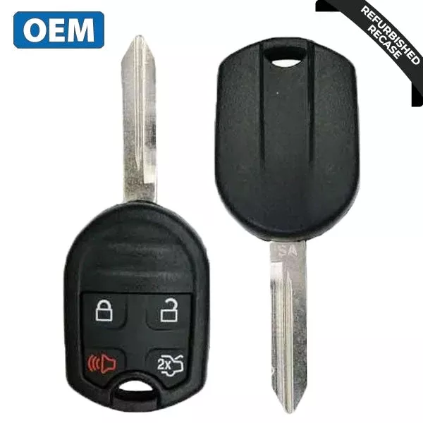 2007-2019 Ford / 4-Button Remote Head Key / PN: 164-R8073 / CWTWB1U793 / H75 / Chip 80 Bit(OEM Refurb)