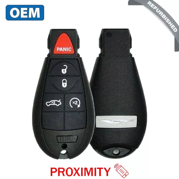 2008-2010 Chrysler 300 / 5-Button Fobik Key / PN: 05026334AC / M3N5WY783X / Keyless Go Fobik (OEM Refurb)
