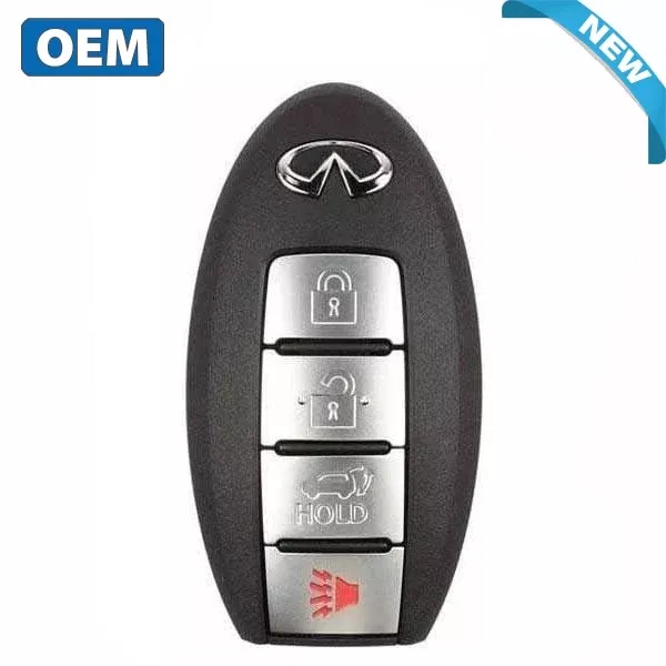 2008-2010 Infiniti QX56 / 4-Button Smart Key / PN: 285E3-ZQ31B / CWTWBU624 (OEM)