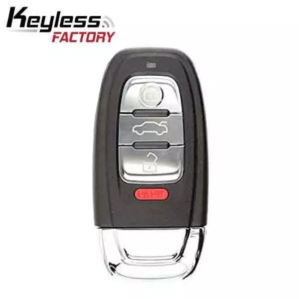2008-2012 Audi / 4-Button Smart Key / PN: 8T0959754A / IYZFBSB802 / 315 MHz (AFTERMARKET)