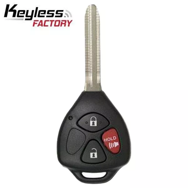 2008-2013 Toyota Scion / 3-Button Remote Head Key / MOZB41TG / (AFTERMARKET)