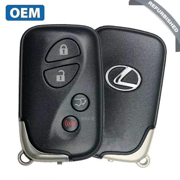 2010-2015 Lexus / 4-Button Smart Key / PN: 89904-48191 / HYQ14ACX / GNE Board(OEM Refurb)