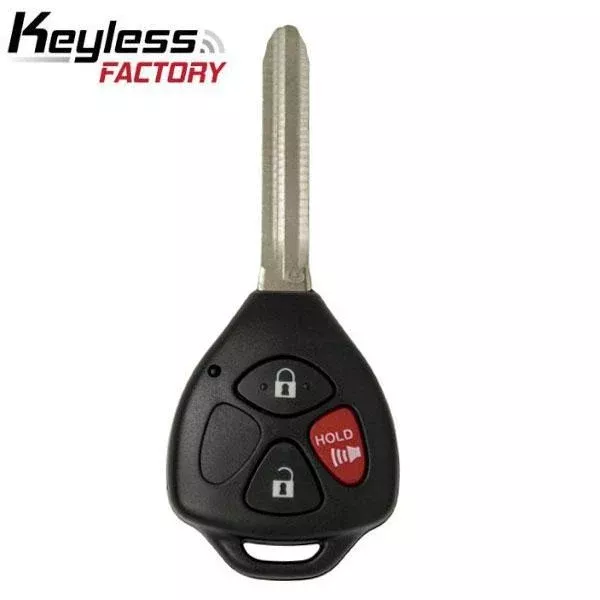 2010-2018 Toyota / 3-Button Remote Head Key / HYQ12BBY / (AFTERMARKET)