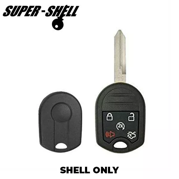 2011-2017 Ford/ 5-Button Remote Head Key Shell / H75 / OUC6000022, CWTWB1U793 (RHS-FD-060)