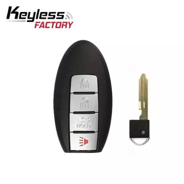2011-2019 Infiniti / Nissan / 4-Button Smart Key / PN: 285E3-1LP0C / CWTWB1U787 / (AFTERMARKET)