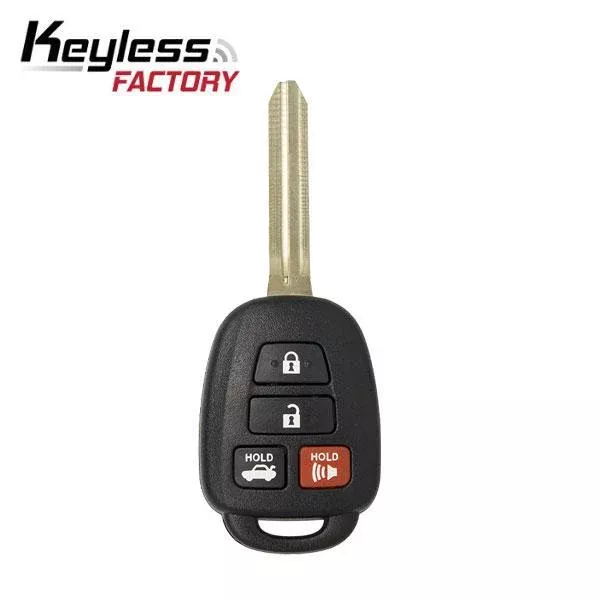 2012-2014 Toyota Camry/ 4-Button Remote Head Key / PN: 89070-06420 / HYQ12BDM (G Chip) / (AFTERMARKET)
