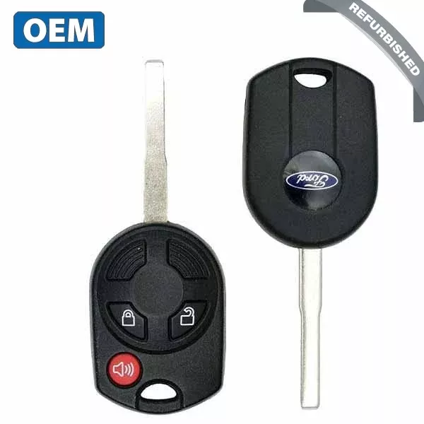 2012-2017 Ford / 3-Button Remote Head Key / PN: CJ54-15K601-AB / 0UCD6000022 / HS (OEM Refurb)