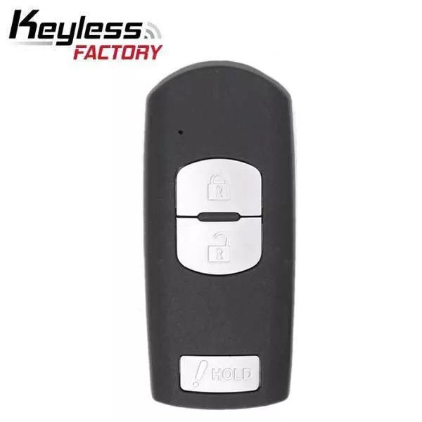 2012-2018 Mazda 3 CX3 CX5 / 3-Button Smarty Key / PN: KD33-67-5RY / WAZSKE13D02 / (AFTERMARKET)
