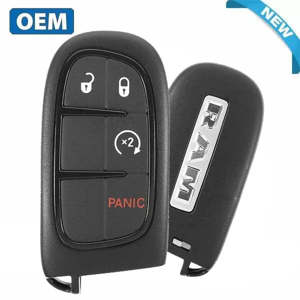 2013-2018 Dodge Ram / 4-Button Smart Key / PN: 56046956AA / GQ4-54T (OEM)
