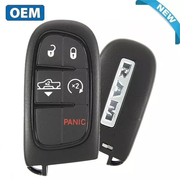 2013-2018 Dodge Ram / 5-Button Smart Key / PN: 68159657 / GQ4-54T (OEM)